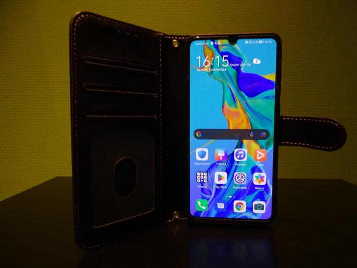 HUAWEI P30 HEMELSBLAUW 6 GB RAM 120 GB ROM-smartphone, Telecommunicatie, Mobiele telefoons | Huawei, Zo goed als nieuw, Touchscreen