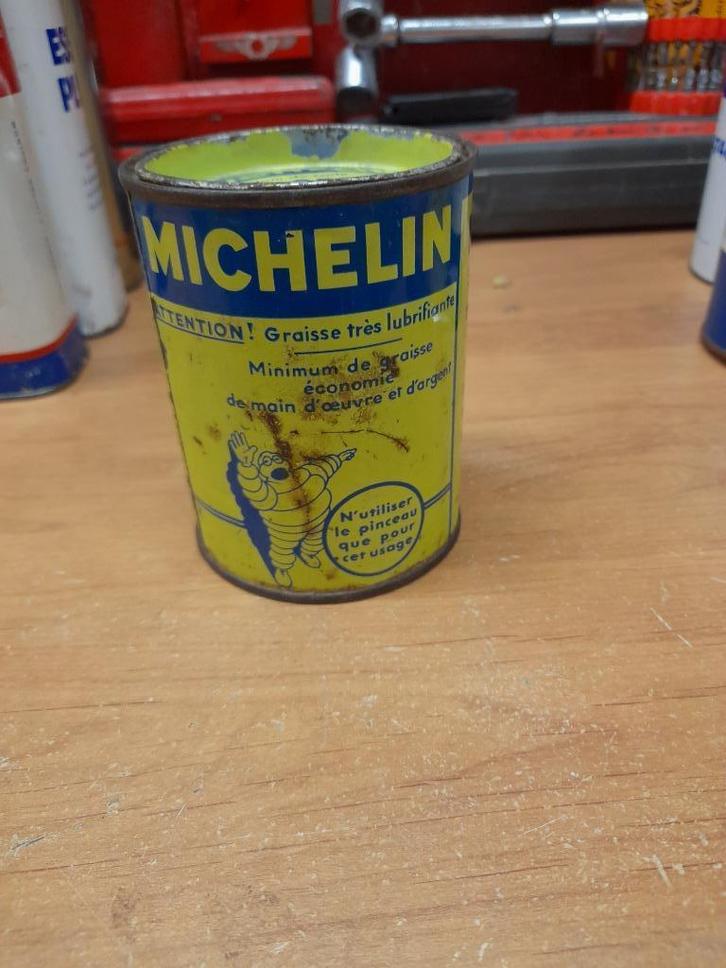ancien pot graisse vide michelin tigre, Collections, Marques & Objets publicitaires, Utilisé, Autres types, Envoi