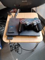 Playstation 2 slim avec 1 manette et carte mémoire + 22jeux, Enlèvement ou Envoi, Slim
