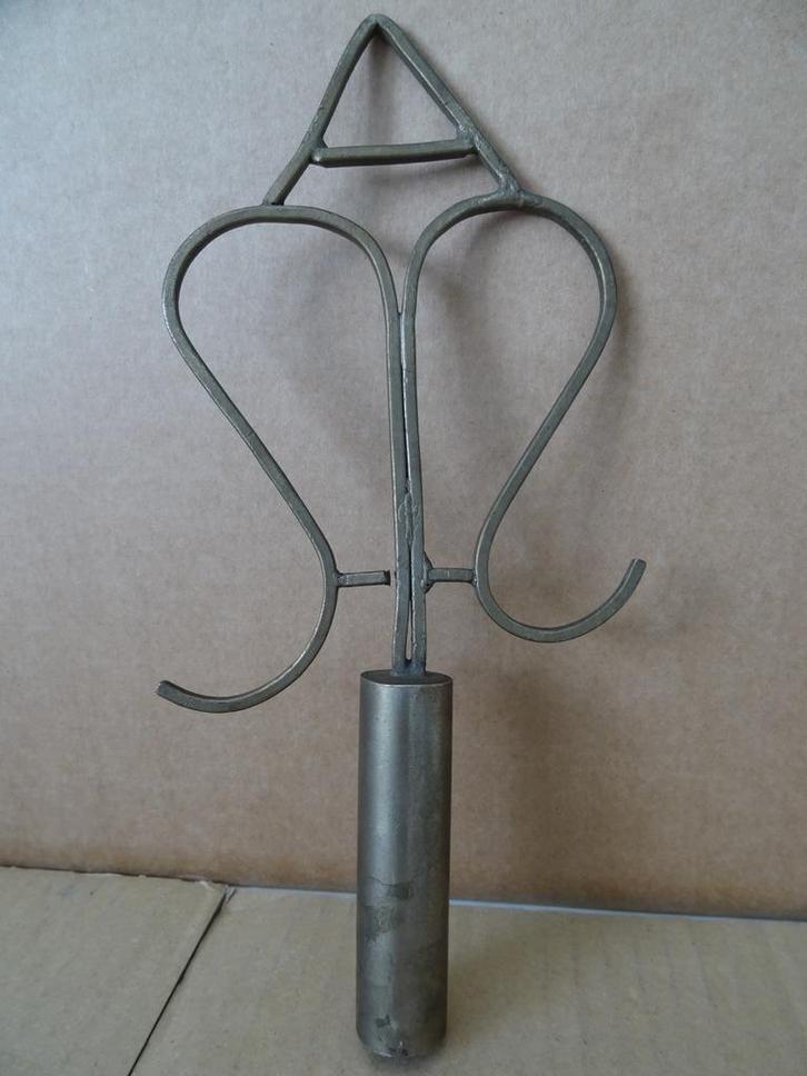 Antiek religieus object voor staf pastoor antiek opzetstuk, Antiek en Kunst, Antiek | Religieuze voorwerpen, Ophalen of Verzenden