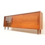 Groot vintage dressoir wandmeubel jaren '60 '70 midcentury, Huis en Inrichting, Kasten | Schoenenkasten, Ophalen of Verzenden