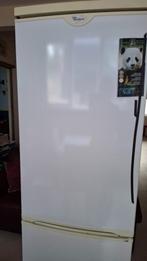 Koelvriescombinatie Whirlpool 180 cm hoog uitstekende staat, Elektronische apparatuur, Ophalen, Gebruikt, 200 liter of meer, Met aparte vriezer