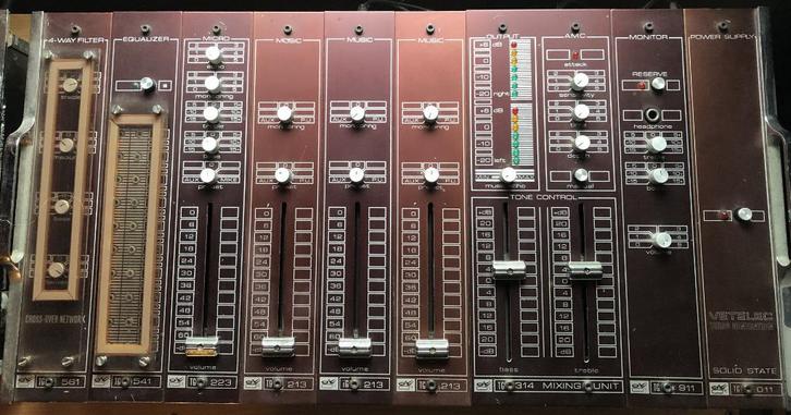 Mengtafel Vetelec, Audio, Tv en Foto, Professionele apparaten, Gebruikt, Audio, Ophalen