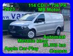 Mercedes-Benz Vito 114 / 26.860 € + BTW / 2023 / Metallic /, Auto's, Bestelwagens en Lichte vracht, 199 g/km, 4 cilinders, Mercedes-Benz