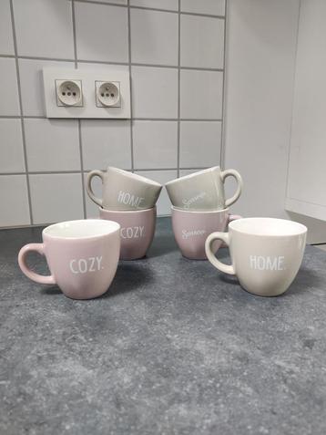 Set van 6 Senseo kopjes beschikbaar voor biedingen