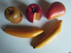 hout fruit  banaan appel sierschaal, Antiek en Kunst, Curiosa en Brocante, Ophalen of Verzenden