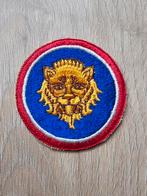 US WW2 106th infantry division patch whiteback Ardennes, Ophalen of Verzenden
