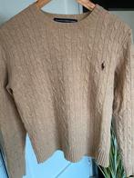 Ralph Lauren cable trui licht bruin, Kleding | Dames, Verzenden, Zo goed als nieuw, Bruin