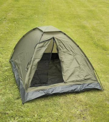 tenten MIL-TEC 2 persoons tent Olijf Leger puptent disponible aux enchères