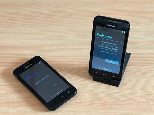 Huawei Ascend Y330 (2014) (x2), Telecommunicatie, Mobiele telefoons | Huawei, Gebruikt, Zonder abonnement, Zonder simlock, Touchscreen