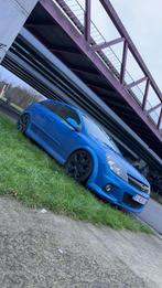 Opel astra h opc, Auto's, Opel, Zwart, Blauw, Leder, Handgeschakeld