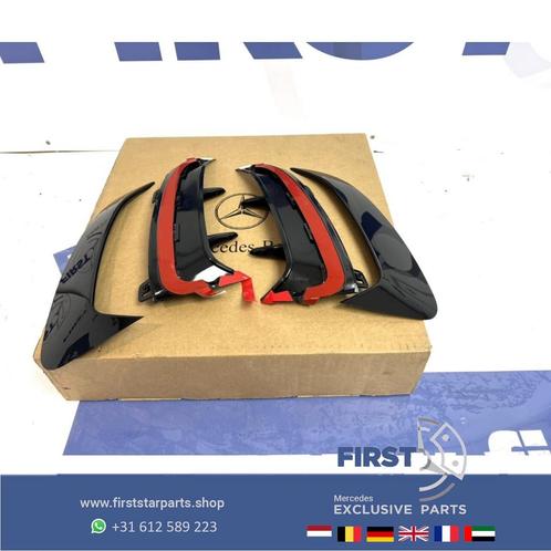 W177 A35 A45S AMG SPOILER ACHTERBUMPER SPLITTER SET LINKS+ R, Auto-onderdelen, Carrosserie, Achterklep, Mercedes-Benz, Achter