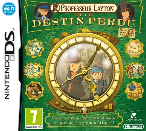Professeur Layton & le Destin Perdu (Nintendo DS), Games en Spelcomputers, Games | Nintendo DS, Zo goed als nieuw, Ophalen
