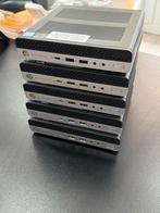 Set van 5 HP EliteDesk 800 G4 mini-pc's - Bureaus, Computers en Software, Desktop Pc's, 2 tot 3 Ghz, 8 GB, Ophalen of Verzenden