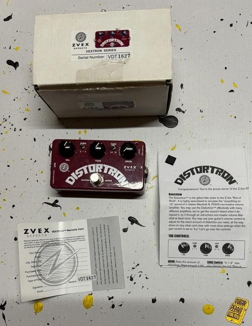 Zvex Vextron Distortron, Muziek en Instrumenten, Effecten, Zo goed als nieuw, Distortion, Overdrive of Fuzz, Volume, Ophalen of Verzenden