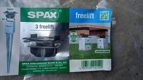 Spax freelift, verstelbare terrasdrager, Jardin & Terrasse, Terrasses, Neuf, Synthétique, Enlèvement