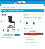 6 lederen stoelen, zgan, Ophalen