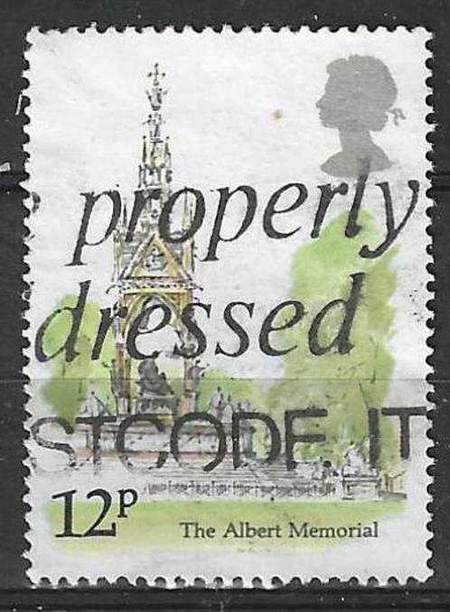 Groot-Brittannie 1980 - Yvert 933 - Monumenten (ST), Postzegels en Munten, Postzegels | Europa | UK, Gestempeld, Verzenden