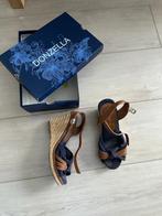 Sleehakken, Blauw, Overige typen, Ophalen of Verzenden, Donzella