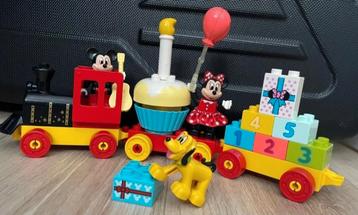 Train d'anniversaire Lego Duplo Minnie et Mickey, Enfants & Bébés, Jouets | Duplo & Lego, Enlèvement ou Envoi, Comme neuf, Duplo