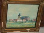 Schilderij olie op paneel - Gesigneerd, Ophalen of Verzenden