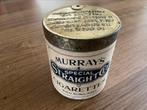 Boîte à cigarettes Old Murray's Straight Cut, Collections, Boîte en métal, Autres marques, Utilisé, Enlèvement ou Envoi, Autre