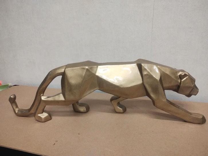 golden panther, Antiek en Kunst, Kunst | Designobjecten, Ophalen of Verzenden