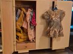 Garde robe poupée vintage années 50-60 avec ses vêtements, Antiek en Kunst, Ophalen of Verzenden