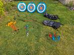 Boogschiet Soft archery set Geologic Decathlon, Sport en Fitness, Handboogschieten, Ophalen, Gebruikt, Pijlen