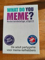 What do you meme? - bordspel - 1x gespeeld, Ophalen of Verzenden, Zo goed als nieuw