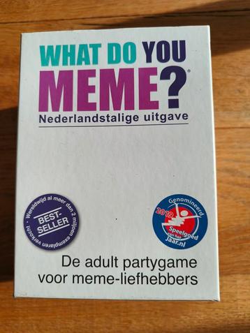 What do you meme? - bordspel - 1x gespeeld beschikbaar voor biedingen