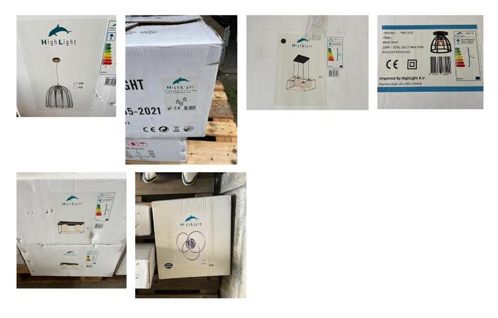 Groot lot lampen (=/- 870 stuks), Maison & Meubles, Lampes | Lampes en vrac, Neuf, Autres types, 30 à 60 watts, Autres culots