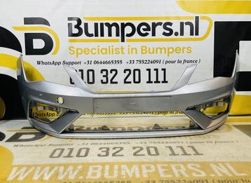 BUMPER Seat Leon 5F FR Facelift 4xpdc 2017-2021 VOORBUMPER 2 beschikbaar voor biedingen