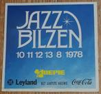 Vintage sticker Jazz Bilzen festival 1978 Joepie autocollant, Comme neuf, Autres types, Enlèvement ou Envoi