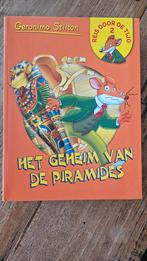 Geronimo Stilton - Het geheim van de piramides, Enlèvement ou Envoi, Comme neuf, Geronimo Stilton
