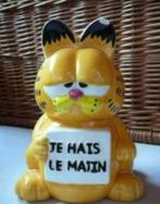 Spaarpot garfield je hais le matin, Verzamelen, Ophalen of Verzenden, Gebruikt, Overige materialen, Dier