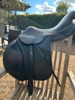 Zwart LJ springzadel 17inch te koop, Dieren en Toebehoren, Ophalen, Zo goed als nieuw, Springen
