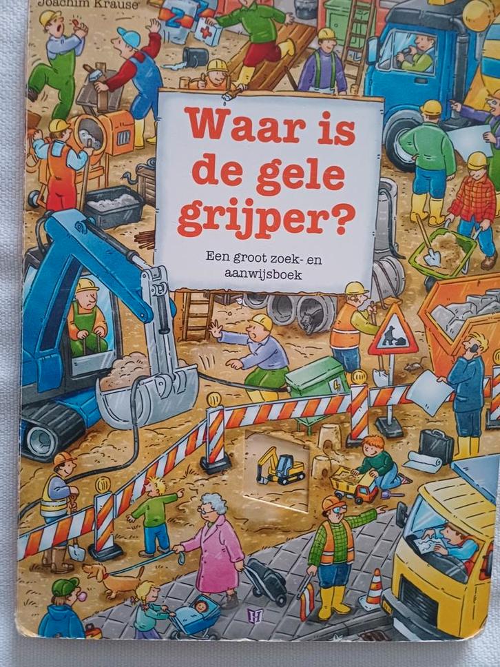 J. Krause - Où est la pince jaune ?, Livres, Livres pour enfants | 4 ans et plus, Utilisé, Enlèvement