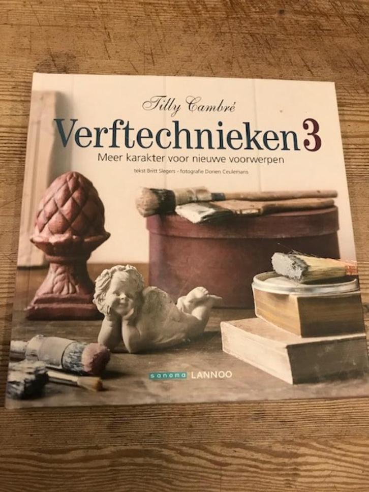 BOEK VERFTECHNIEKEN 3, Boeken, Hobby en Vrije tijd, Zo goed als nieuw, Tekenen en Schilderen, Ophalen of Verzenden