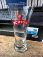 Burton glas fluit, Verzamelen, Biermerken, Overige merken, Glas of Glazen, Ophalen of Verzenden, Zo goed als nieuw