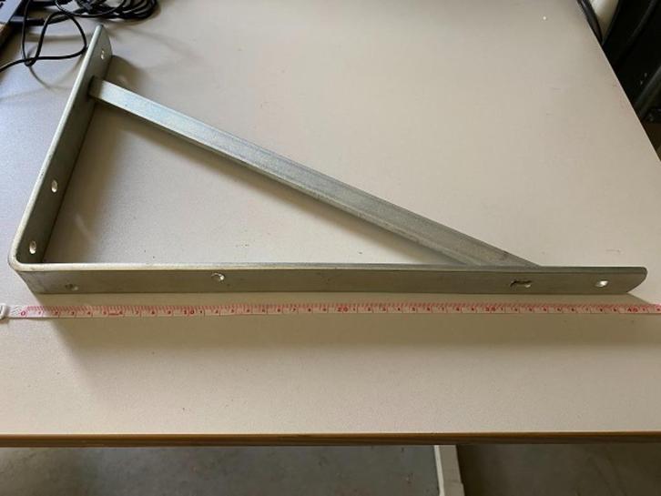 19 supports d'étagères rectangulaires robustes 400 x 250 mm, Bricolage & Construction, Quincaillerie & Fixations, Comme neuf, Autres types