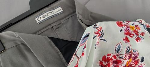 broek mekstone / mintgroen/ mt 36/38, Kleding | Dames, Broeken en Pantalons, Zo goed als nieuw, Maat 38/40 (M), Groen, Lang, Verzenden
