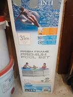 Intex zwembad rond 3.10m met zandfilter, Tuin en Terras, Ophalen, Rond, Opzetzwembad