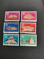 Panama 1967 - Maya tempels, Postzegels en Munten, Ophalen of Verzenden, Gestempeld, Sport