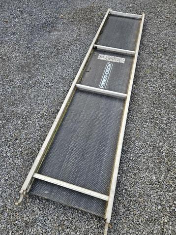 Altrex Fiber-Deck 3,05 meter / 2 stabilo's past ook op ander beschikbaar voor biedingen