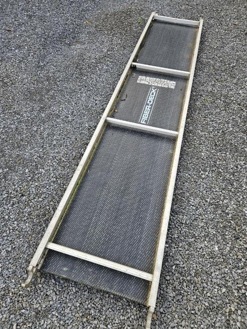 Altrex Fiber-Deck 3,05 meter / 2 stabilo's past ook op ander, Doe-het-zelf en Bouw, Steigers, Gebruikt, Rolsteiger of Kamersteiger