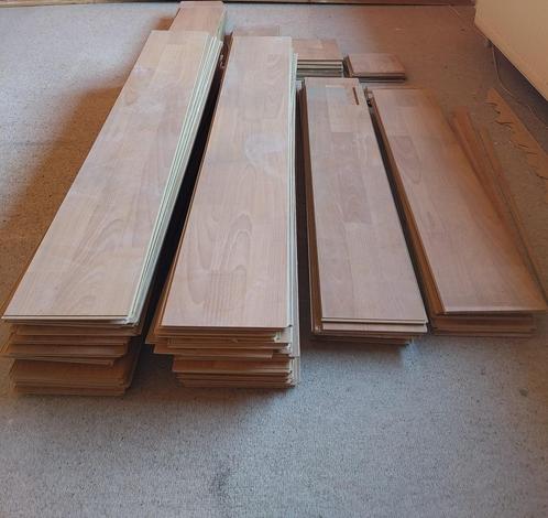 20 m2 laminaat, Doe-het-zelf en Bouw, Vloerdelen en Plavuizen, Gebruikt, Laminaat, Hout, 10 m² of meer, Ophalen