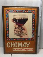 cadre cellulit Chimay  no plaque émaillée, Collections, Enlèvement ou Envoi, Utilisé, Panneau publicitaire