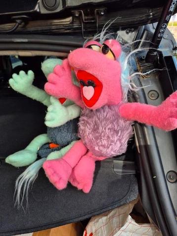 Officiële collectie van Fraggle Rock 2 knuffeldieren  beschikbaar voor biedingen