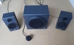 Logitech Z333 2.1-luidspreker, Computers en Software, Ophalen, Zo goed als nieuw, Audiokanaal 2.1, Logitech